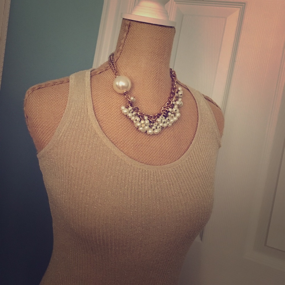 Elegant Cream Tank Top